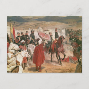 Marshal Thomas Bugeaud och överste Joseph Vykort