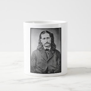 Marshal Vild Bill Hickok Gammala västern Gunfighte Jumbo Mugg