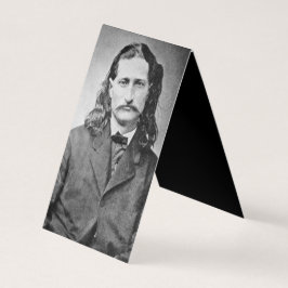 Marshal Vild Bill Hickok Gammala västern Gunfighte Kort