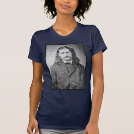 Marshal Vild Bill Hickok Gammala västern Gunfighte T Shirt