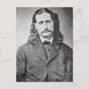 Marshal Vild Bill Hickok Gammala västern Gunfighte Vykort