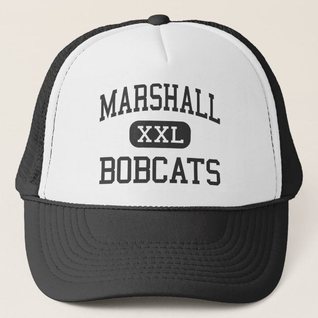 Marshall - Bobcats - kick - Marshall Arkansas Keps (Framsida)