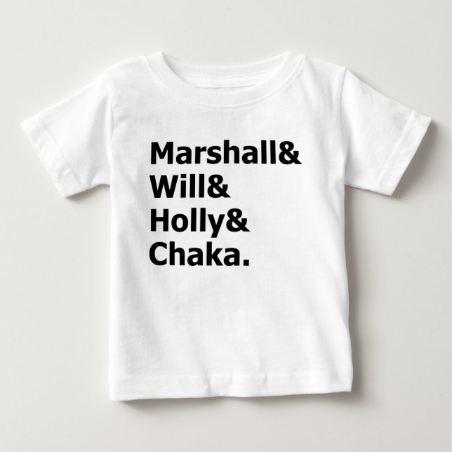 Marshall & Chaka Tee Shirt (Framsida)