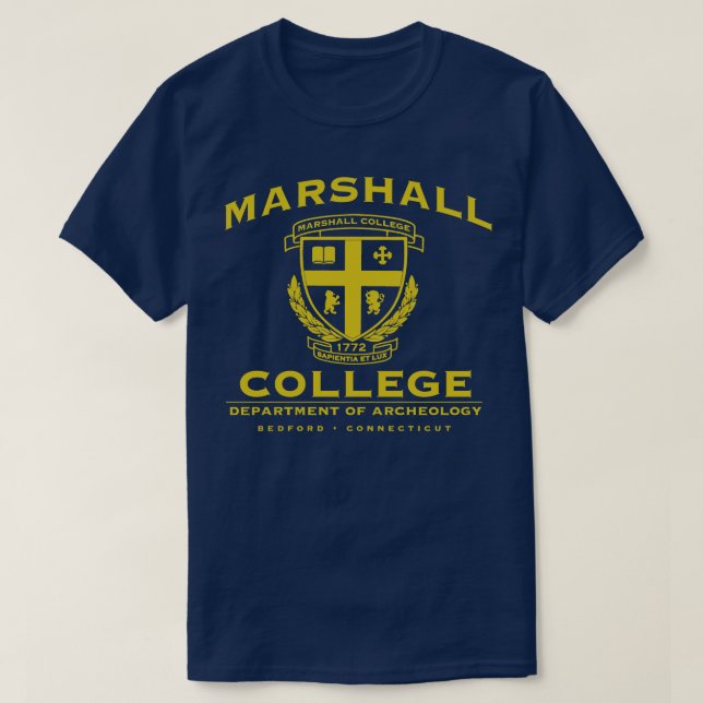 Marshall College T Shirt (Design framsida)