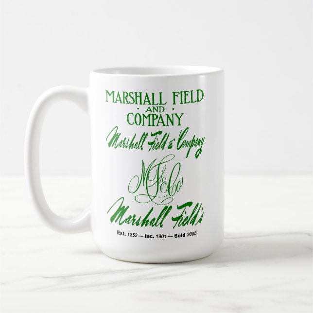 Marshall Fält 4 Logotyper Kaffemugg (Vänster)
