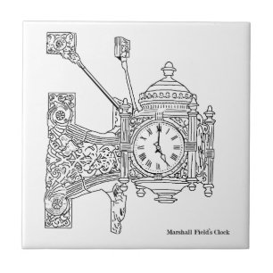 Marshall Fält Clocky Ceramic Tile Kakelplatta