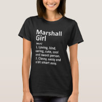 Marshall Girl Mi Michigan Funny City Roots