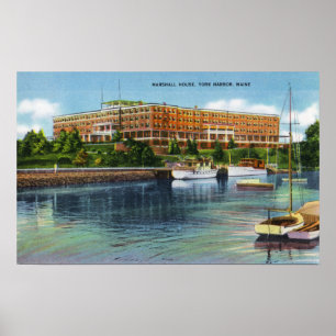 Marshall House-Harbours vy Poster