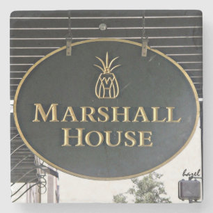 Marshall hus, Savannah, Georgia marmorkustfartyg Underlägg Sten