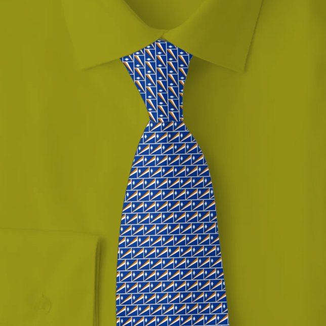 Marshall Islands Flag Brick Pattern Slips (Skapare uppladdad)