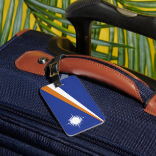 Marshall Islands flagga Bagagebricka