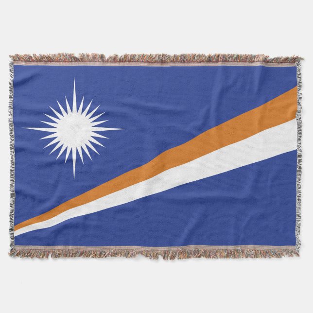Marshall Islands flagga Filt (Framsidan)