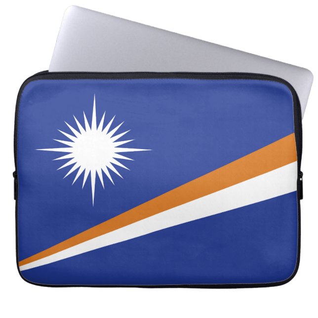 Marshall Islands flagga Laptop Fodral (Framsidan)