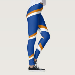 Marshall Islands Flagga Leggings