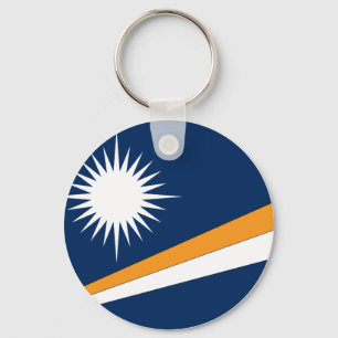 Marshall Islands Flagga Nyckelring