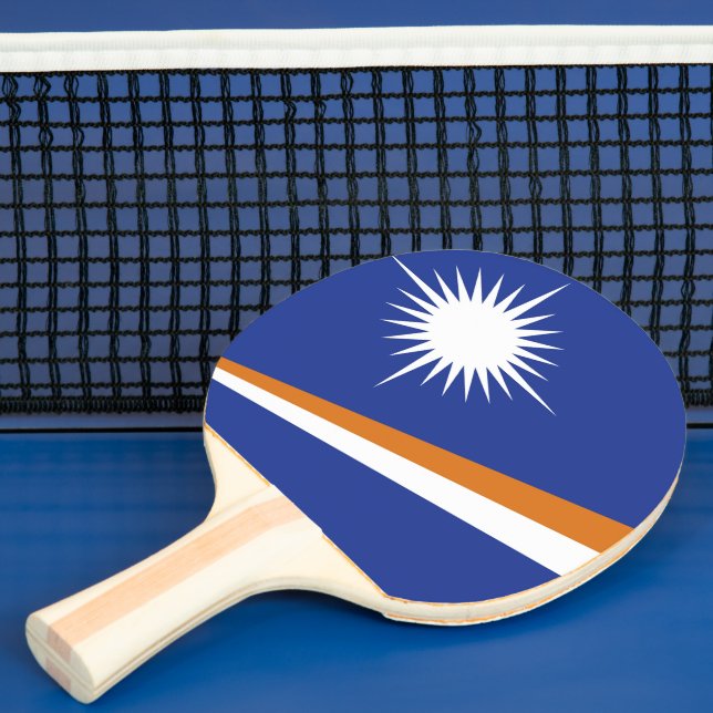 Marshall Islands flagga Pingisracket (Insitu)