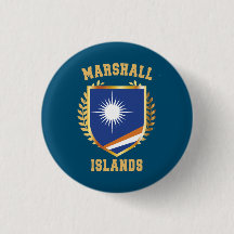 Marshall Islands Flagga Shield