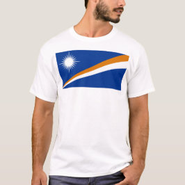 Marshall Islands Flagga T Shirt