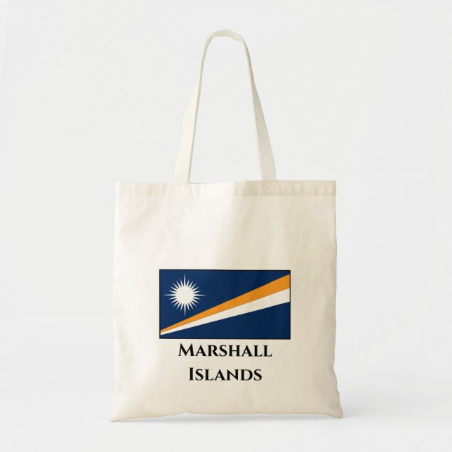 Marshall Islands Flagga Tygkasse (Framsidan)