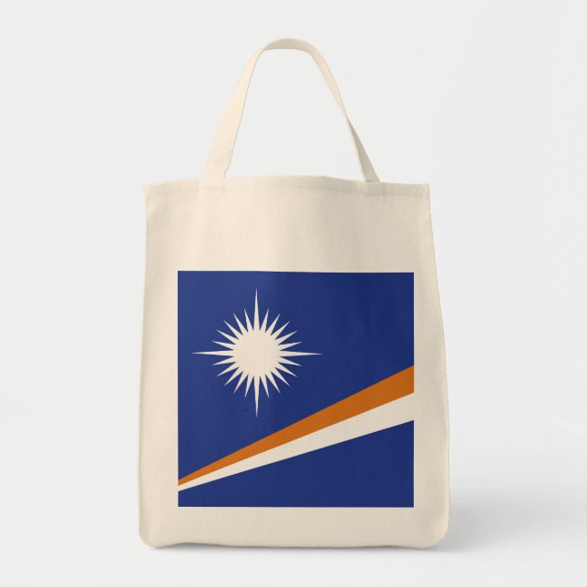 Marshall Islands flagga Tygkasse (Framsidan)