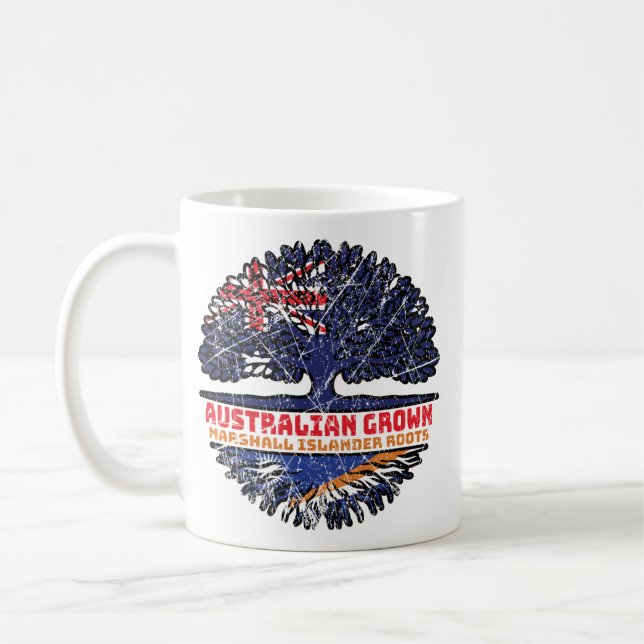 Marshall Islands Islander Australien Kaffemugg (Vänster)