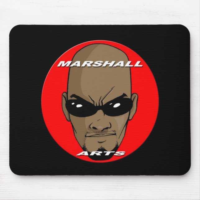 Marshall konstlogotyp Mousepad Musmatta (Framsidan)