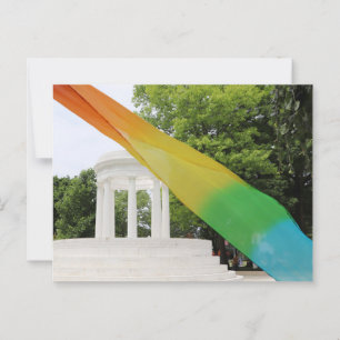 Marshall Michigan Pride Regnbåge Vykort