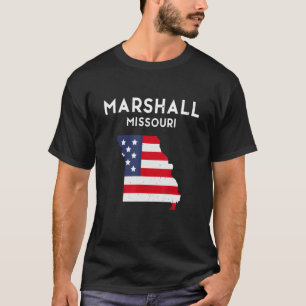 Marshall Missouri USA State America Travel Missour T Shirt