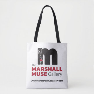 Marshall Muse Gallery Logotyp, Greensboro NC Tygkasse