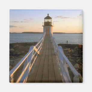 Marshall pekar fyren Maine Magnet