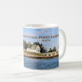 Marshall pekar lätt, den portClyde Maine muggen Kaffemugg