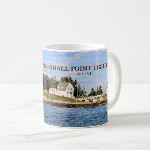 Marshall pekar lätt, den portClyde Maine muggen Kaffemugg