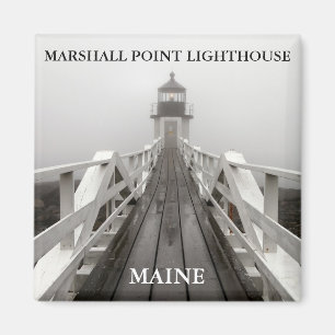 Marshall pekar lätt, port Clyde Maine Magnet
