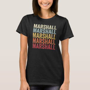 Marshall Pennsylvania Marshall PA Retro Vintage Te T Shirt