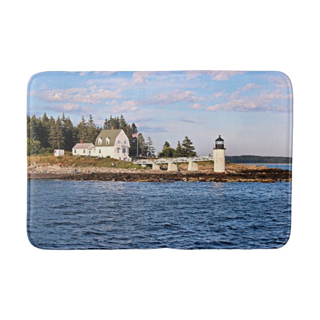Marshall Point fyr, Maine Bath Mat Badrumsmatta (Framsidan)
