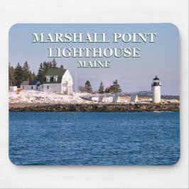 Marshall Point fyr, Maine Mousepad Musmatta