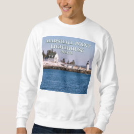 Marshall Point fyr, Maine Sweatshirt