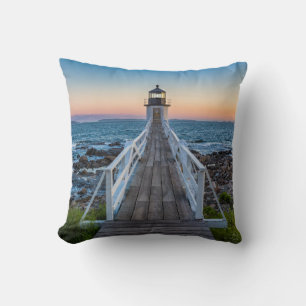 Marshall Point fyr vid Sunset Kudde