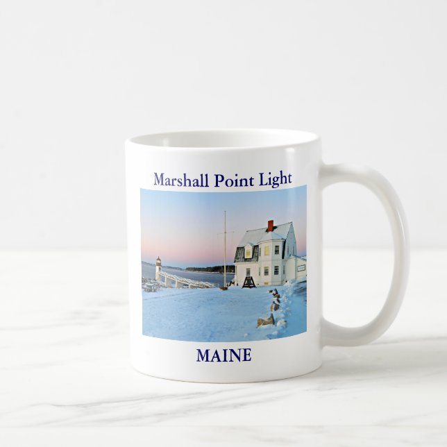 Marshall Point Light, Maine Kaffemugg (Höger)