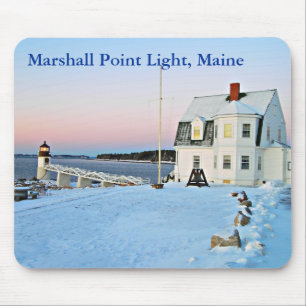 Marshall Point Light, Maine Mousepad Musmatta