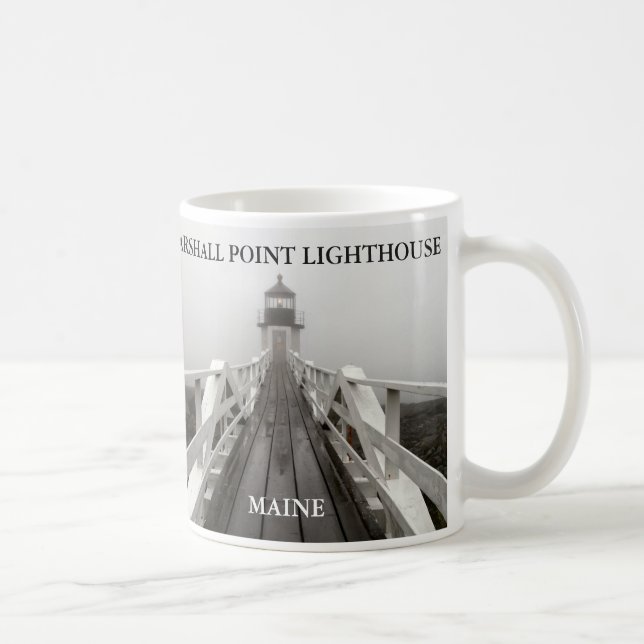 Marshall Point Light, Port Clyde Maine Kaffemugg (Höger)
