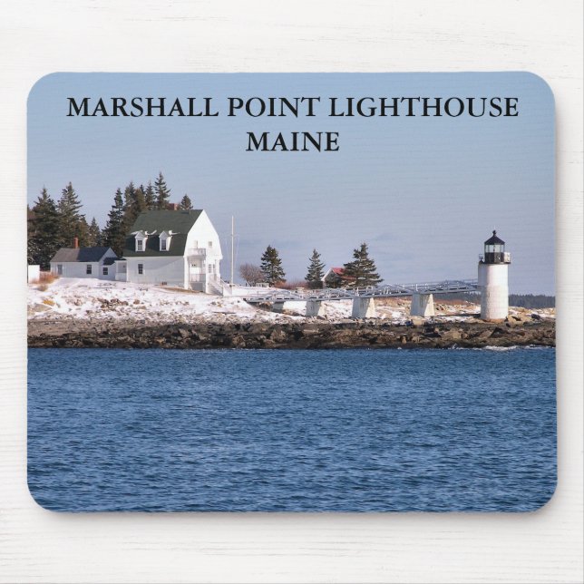 Marshall Point Light, Port Clyde Maine Musmatta (Framsidan)