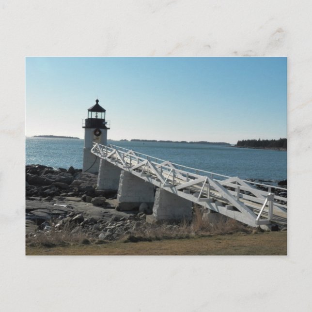 Marshall Point Lighthouse 5 Vykort (Framsida)