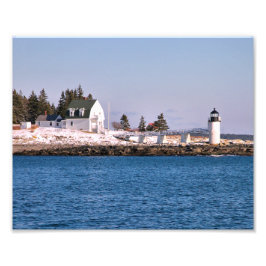 Marshall Point Lighthouse Maine Photo Print Fototryck