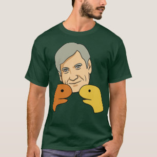 Marshall Rosenberg med två marionetter T Shirt