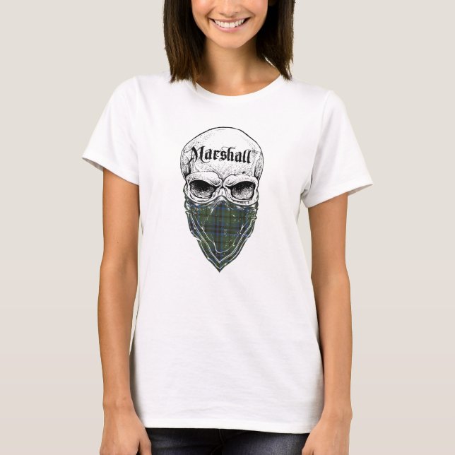 Marshall Tartan Bandit T-shirt (Framsida)