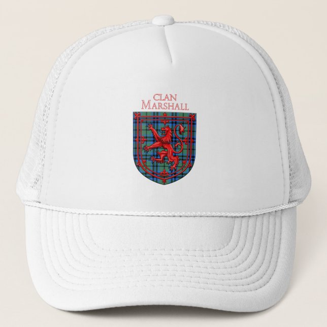 Marshall Tartan Scottish Play Lejonare Rampant Keps (Framsida)