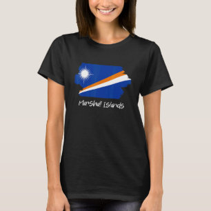 Marshallese Flagga Marshall-öarna T Shirt