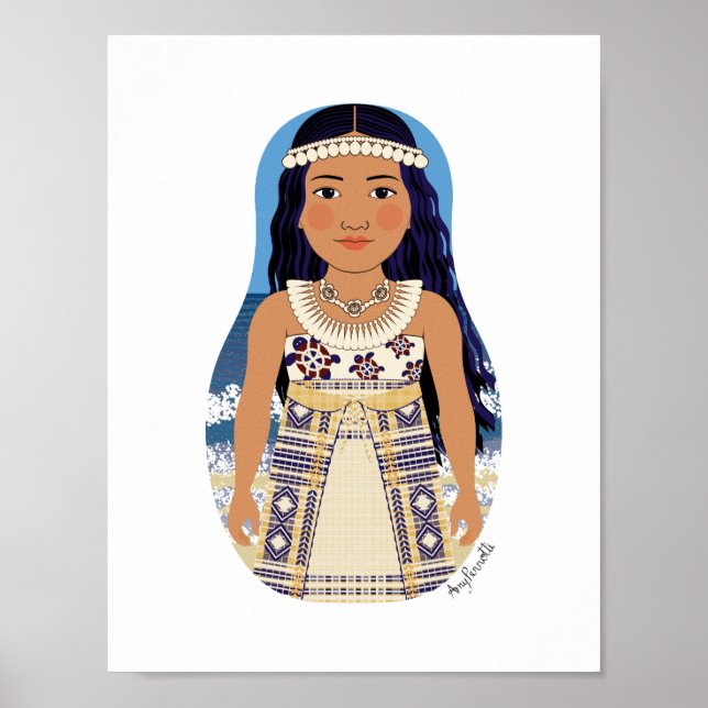 Marshallese Matryoshka Poster (Framsidan)