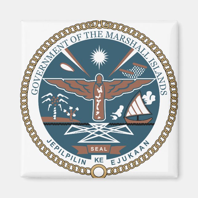 Marshallöarna Jackar närmare Arm Magnet (Framsidan)